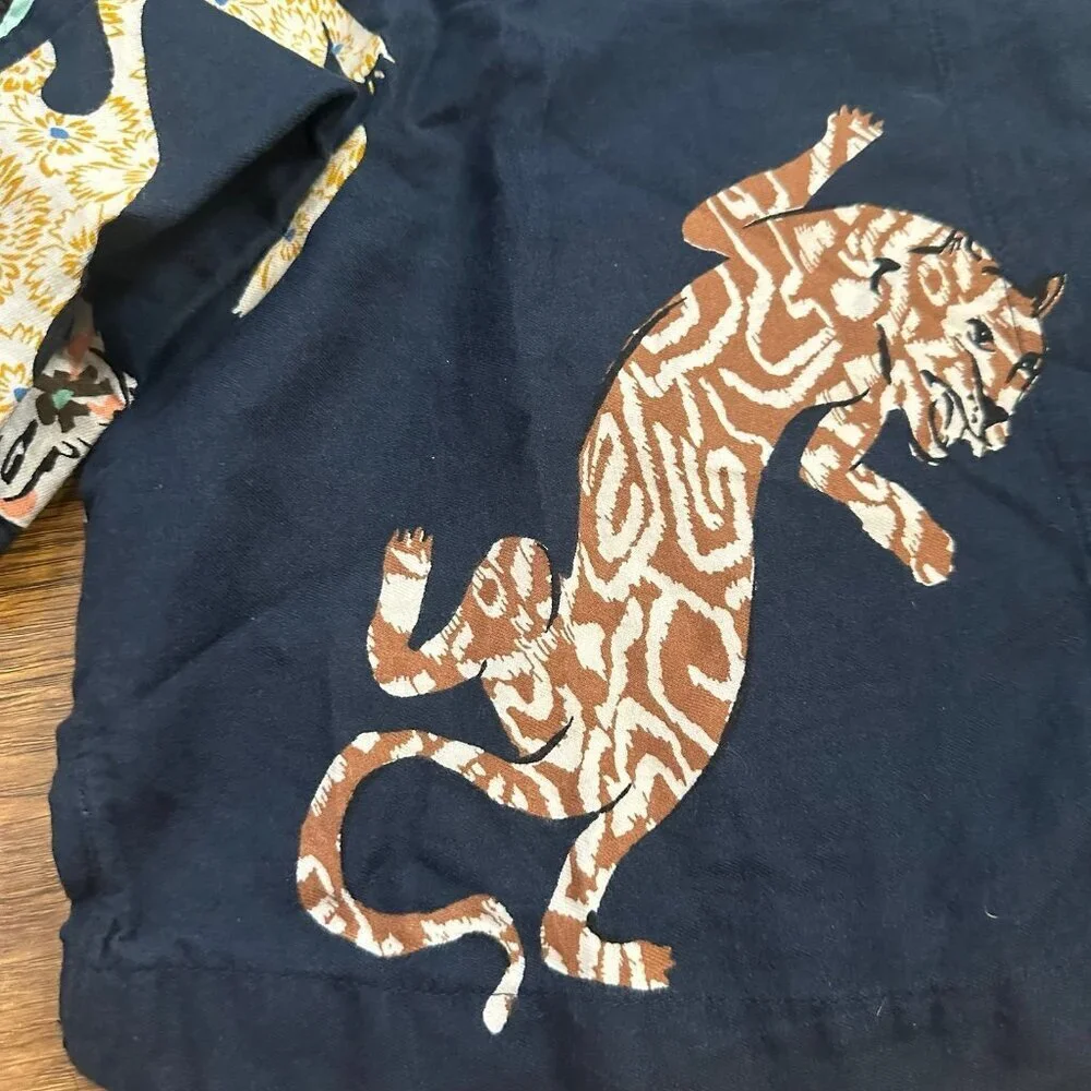 Anthropologie flannel pajama shirt - Picture 4 of 7